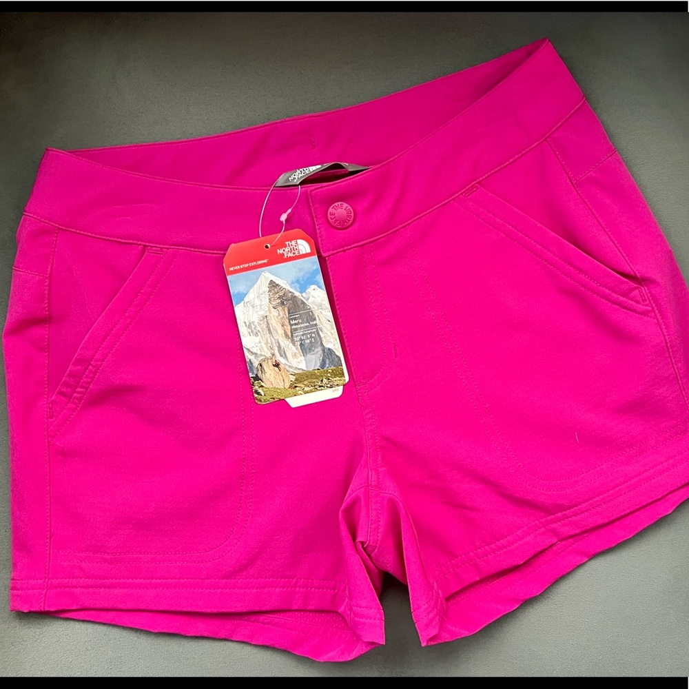 NWT The North Face Fuschia Amphibious Hot Pink Shorts
